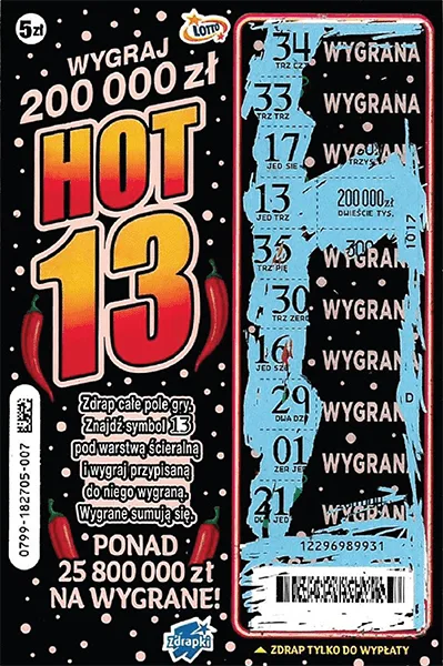 Zdrapka HOT 13