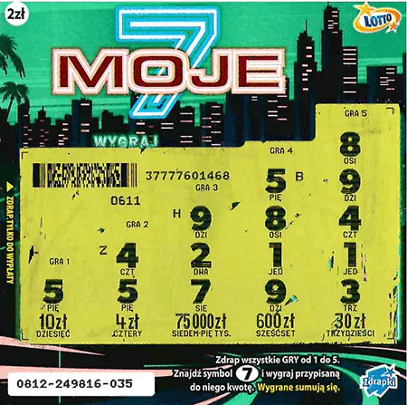 Zdrapka MOJE 7