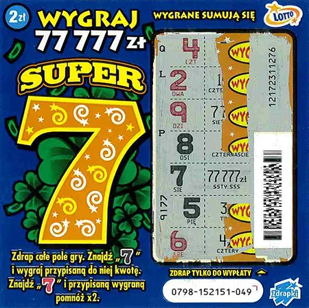 Zdrapka SUPER 7