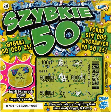 Zdrapka SZYBKIE 50